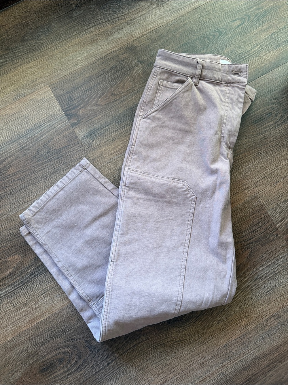 Wilfred Free Dusty Mauve High-Rise Pants